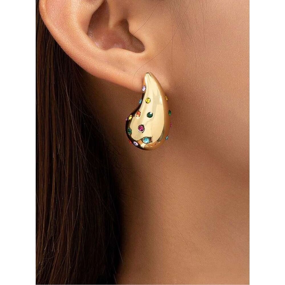 Water drop earrings M873